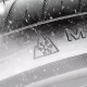 Flanc d'un pneu hiver M+S